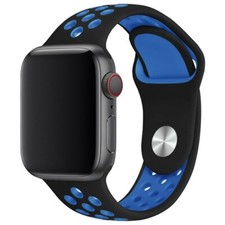 APPLE WATCH CINTURINO in silicone per Apple Watch series 2 a 7 SE - da 38 a 45