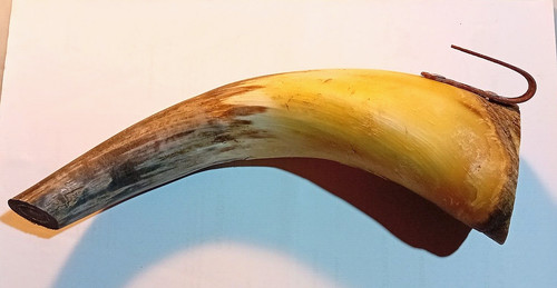 Antico corno bue porta - antico,