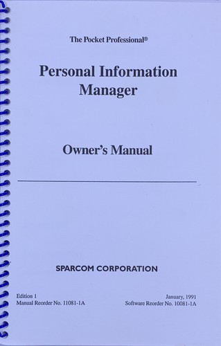 Manuale per sparcom - manuale,