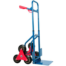 Carrello per Scale 6 Ruote Portata 200Kg Pieghevole Portapacchi Traslochi Montas