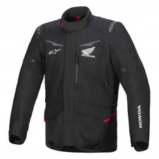 Giacca Alpinestars Uomo Honda - ST-1 Tessuto Impermeabile - Nero