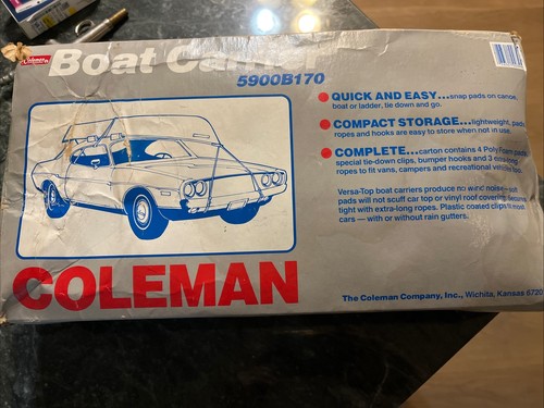 Portabarca vintage coleman - portabarca,