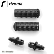 SUZUKI GSR 750 2010-2015 Pedane Extreme RIZOMA PE631B PE693B Nero passeggero