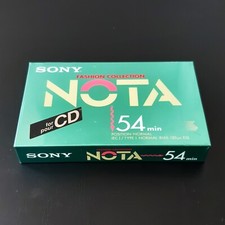 Audio Cassetta Sony Nota 54 -