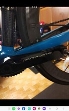pedivella shimano dura ace r9100 170mm con misuratore di potenza 4iiii 
