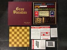 Scatola Giochi Da Tavolo Gran Paradiso Dal Negro Carte-Scacchi-Schiera-Dama-Dadi