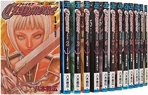 Claymore vol comics set - claymore, vol.1-27