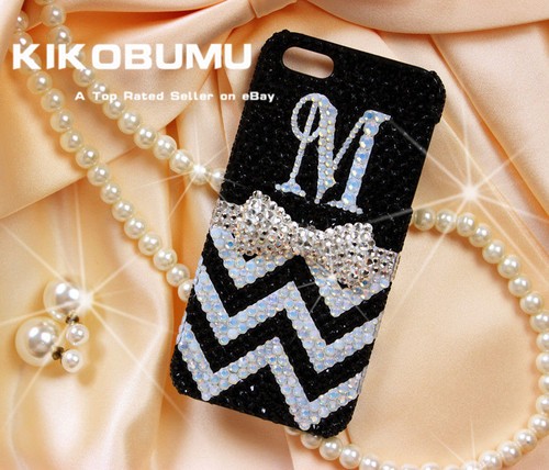 Monogram bling iniziale strass - bling,