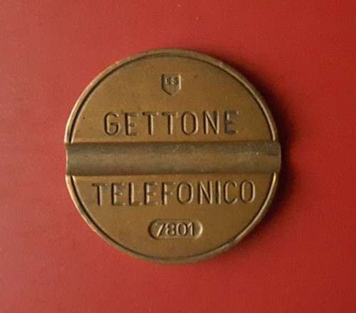 Gettone telefonico 7801 - telefonico,