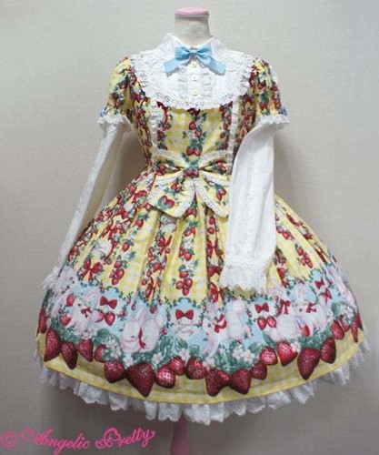Angelic pretty ribbon berry - angelic,