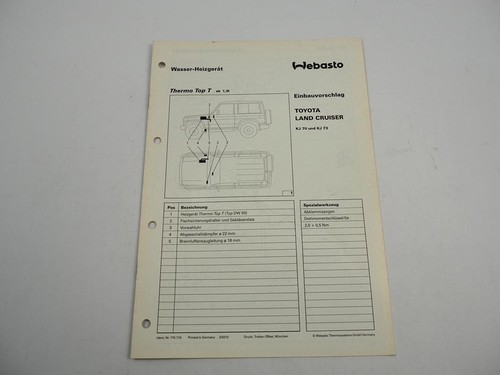 Toyota land cruiser 73 - toyota, kj