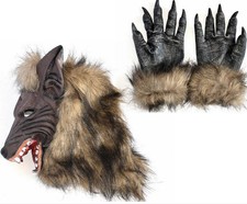 Maschera testa di lupo