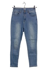 LIQUOR N POKER Jeans a vita alta Donna Jeans Taglia IT 42 blu stile casual
