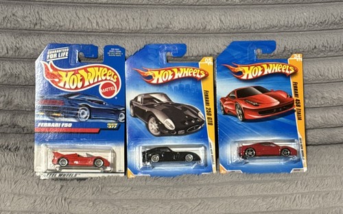 Trio ferrari hotwheel - ferrari,