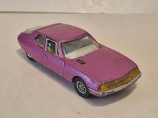 Citroen SM Maserati Corgi Whizzwheels colore rosa scala 1/43 molto giocato