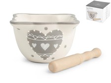 Mortaio In Ceramica Con