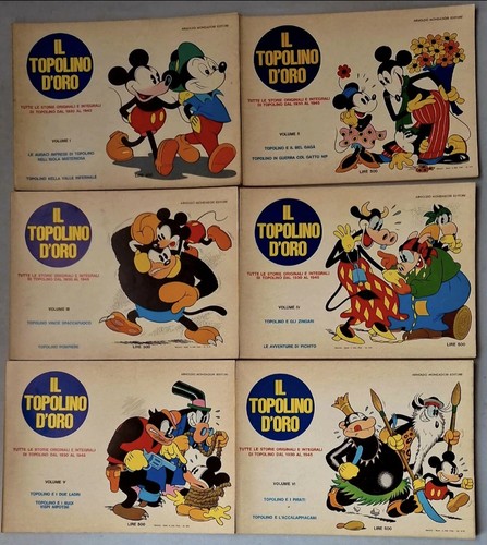 Topolino oro 31 numeri - il, d'oro