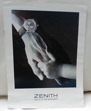 Zenith brochure orologio - zenith, el