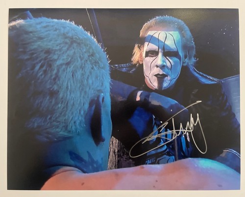 Sting autografato 11x14 - sting,