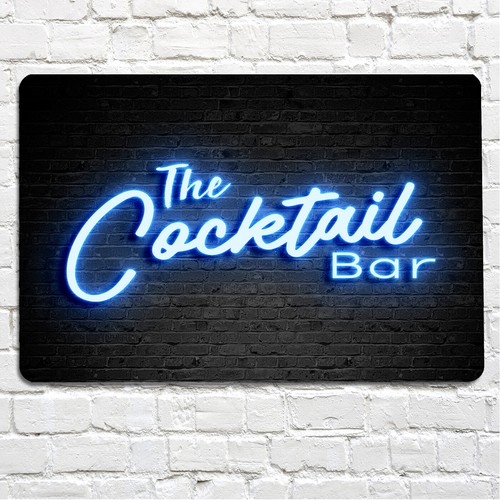 Insegna bar the cocktail - insegna,