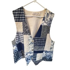Gilet trapuntato patchwork