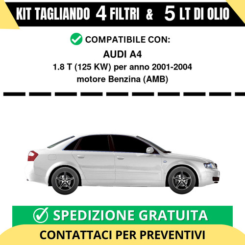 Tagliando per audi - audi, t