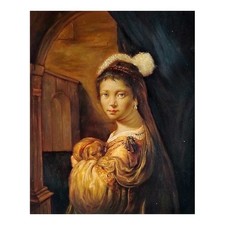 Quadro Dipinto a Mano Olio su