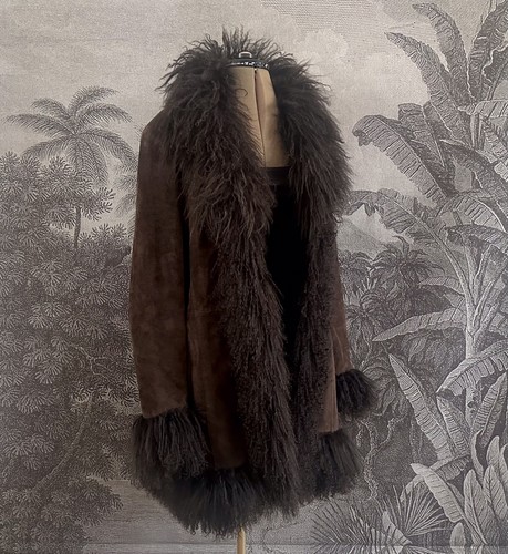 Cappotto afgano boho vintage