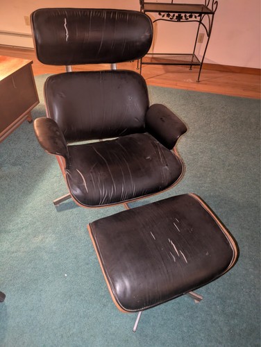 Eames chair and - , ottoman