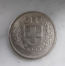 5 Franchi Svizzeri 1968 