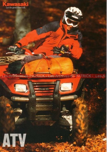 Kawasaki quad atv - kawasaki,