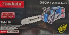 MAKOTA Motosega  A Batteria 16” A Doppia batteria 68V Caricatore