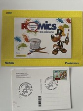 Cartolina con annullo ROMICS