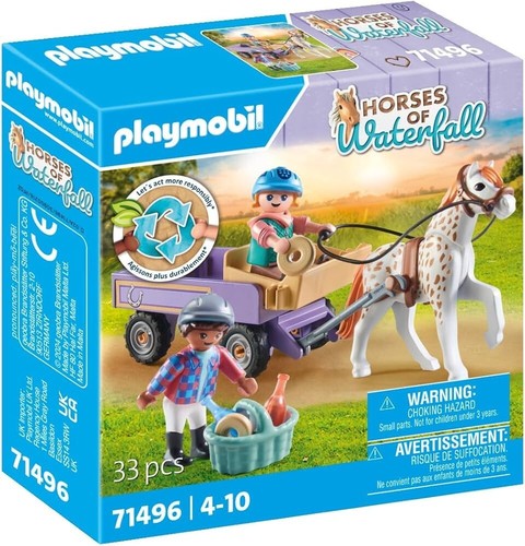 Playmobil horses waterfall - of,