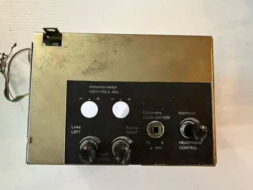 Emt stereo phono preamp for - emt,