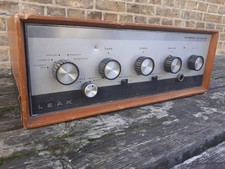 Leak stereo 30 plus amplificatore integrato vintage in custodia teak originale Funzionante