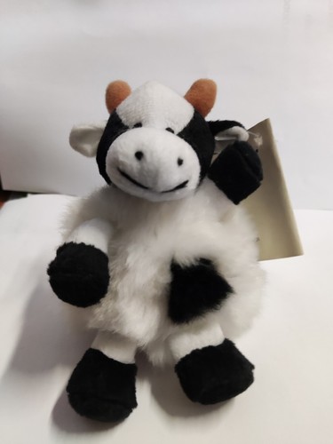 Mucca bianco nera - mucca, peluche