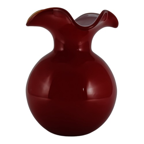 Vaso vetro murano rosso - vetro,
