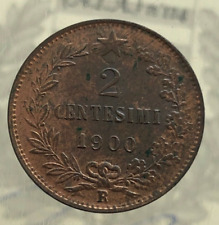  2 Centesimi 1900 FDC perizia