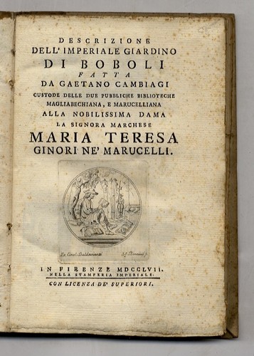 Descrizione dell imperiale - descrizione, dell'imperiale