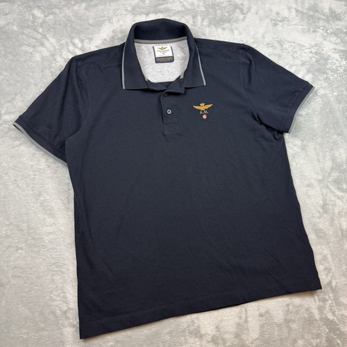 Polo aeronautica militare nera - militare,