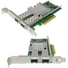 HP 560SFP+ Adattatore di rete convergente PCI-Express x8 doppia porta 10 GbE 669279-001