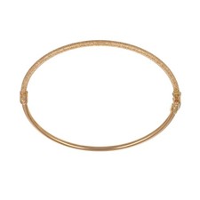 BRACCIALE ORO ROSA RIGIDO