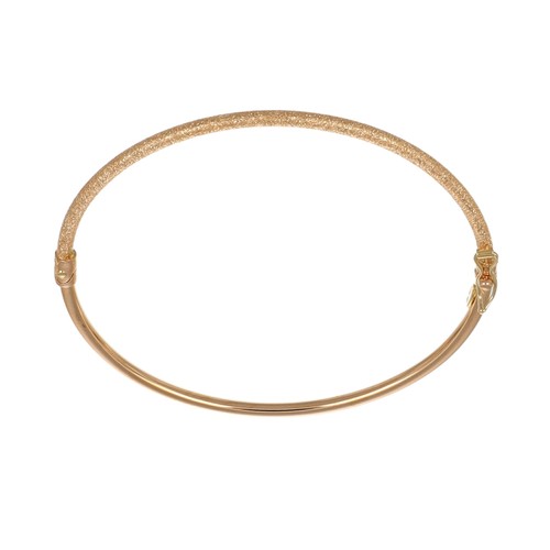 Bracciale oro rosa rigido - bracciale,