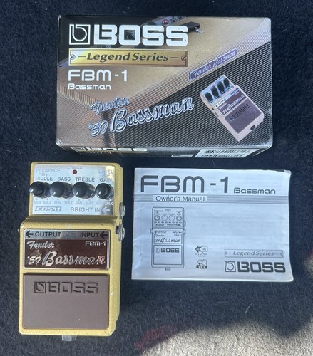 Boss fbm fender 59 - '59, bassman