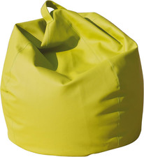 Dea Poltrona a Sacco, Finta Pelle, Verde Lime, 70 X 110 Cm