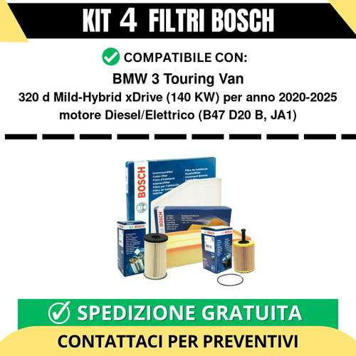 Kit bosch filtri - kit,