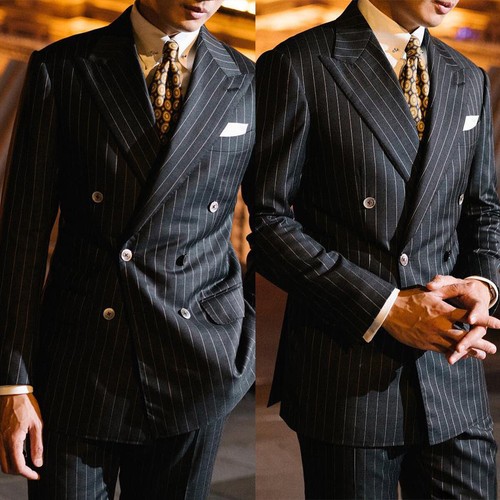Blazer uomo classico nero - , a