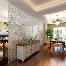 24 Schermi per Pareti Divisorie, Pannelli Di Sicurezza in PVC, Schermi Pieghevol