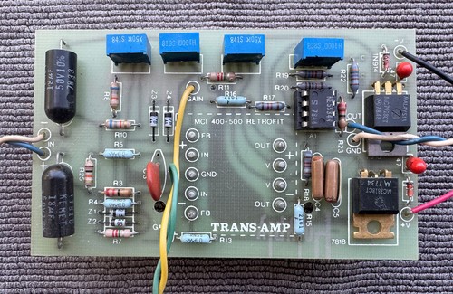 Vintage trans amp mic - trans-amp, lz
